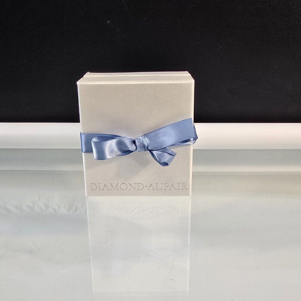 Diamond Aupair Jewelry Case Presentation Box Empty
